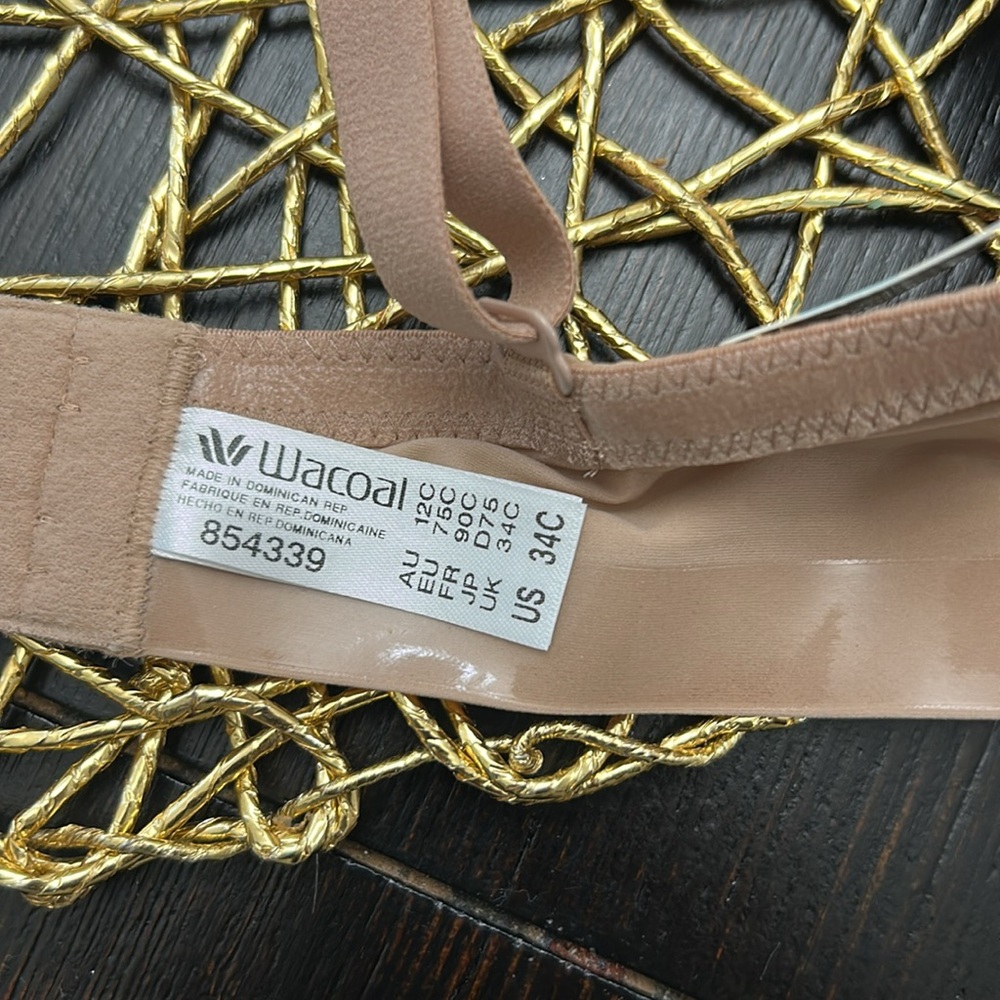 Wacoal Comfort First T-Shirt Bra Women's 34C Roebuck Strapless Underwired 854339 - Picture 10 of 10